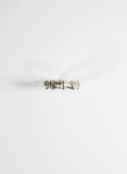 Tuaiwi (10 Segment) - Sterling Silver Ring