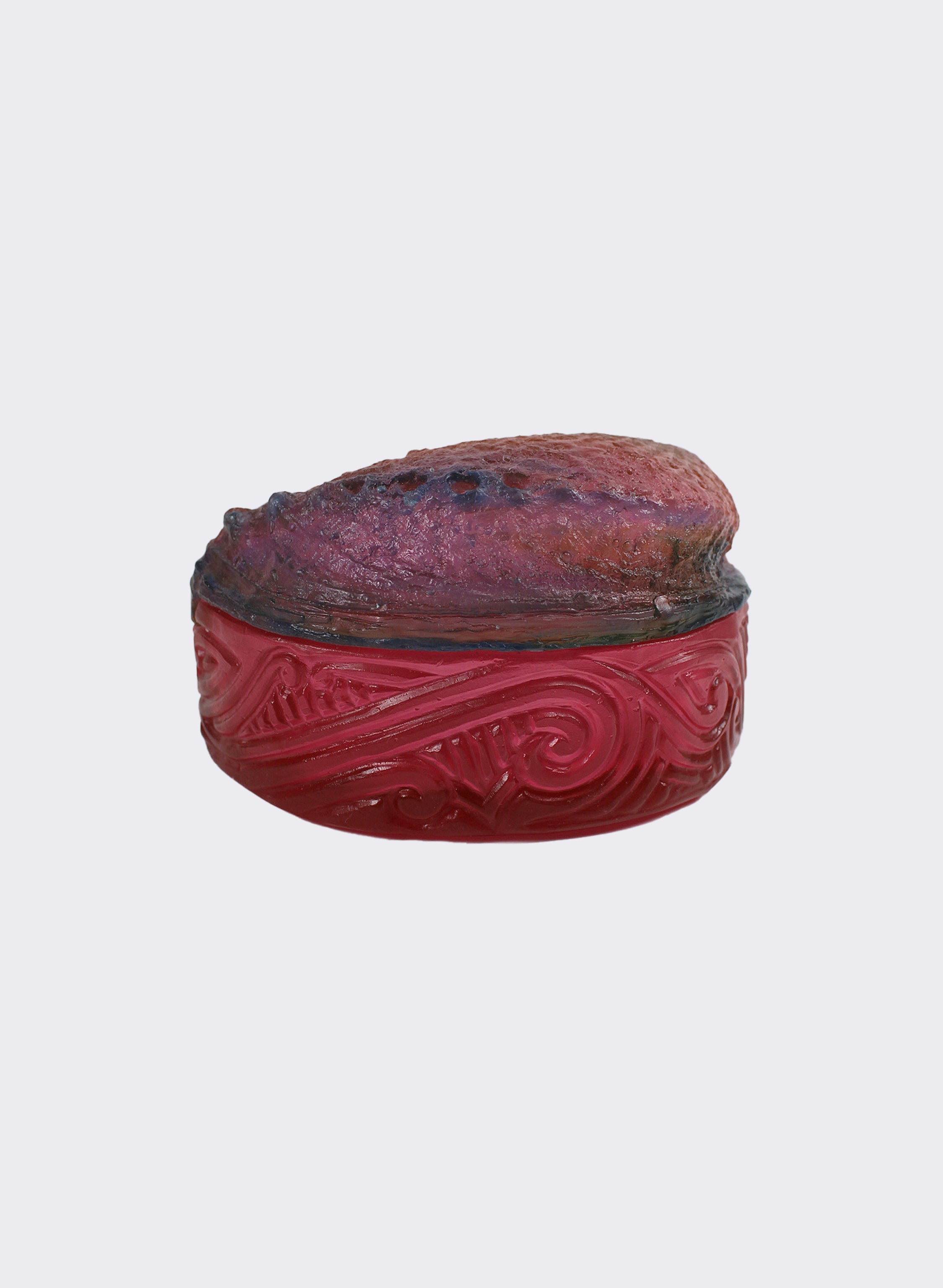 Paua Shell Box - Pink - Small
