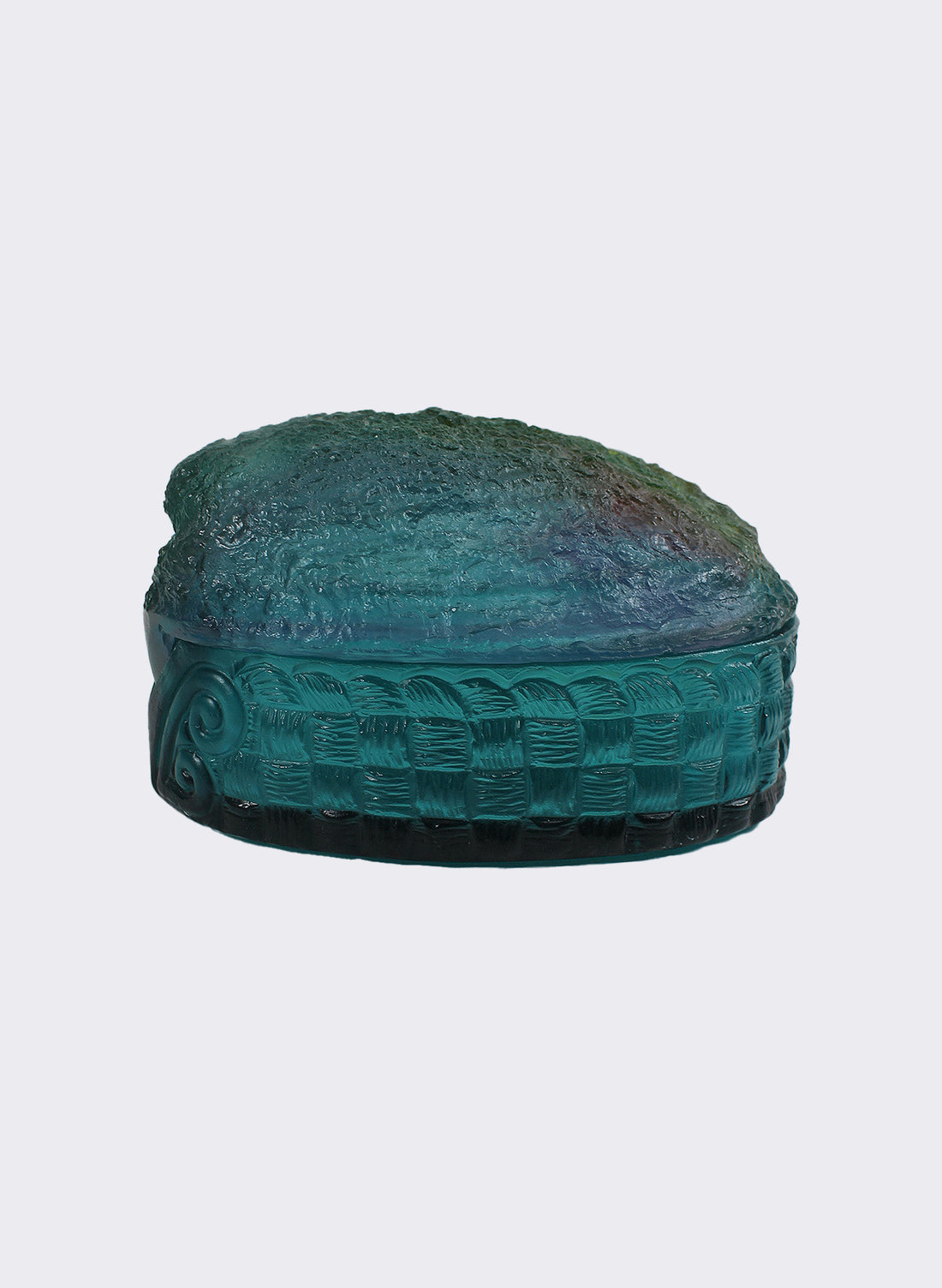 Paua Shell Box - Teal