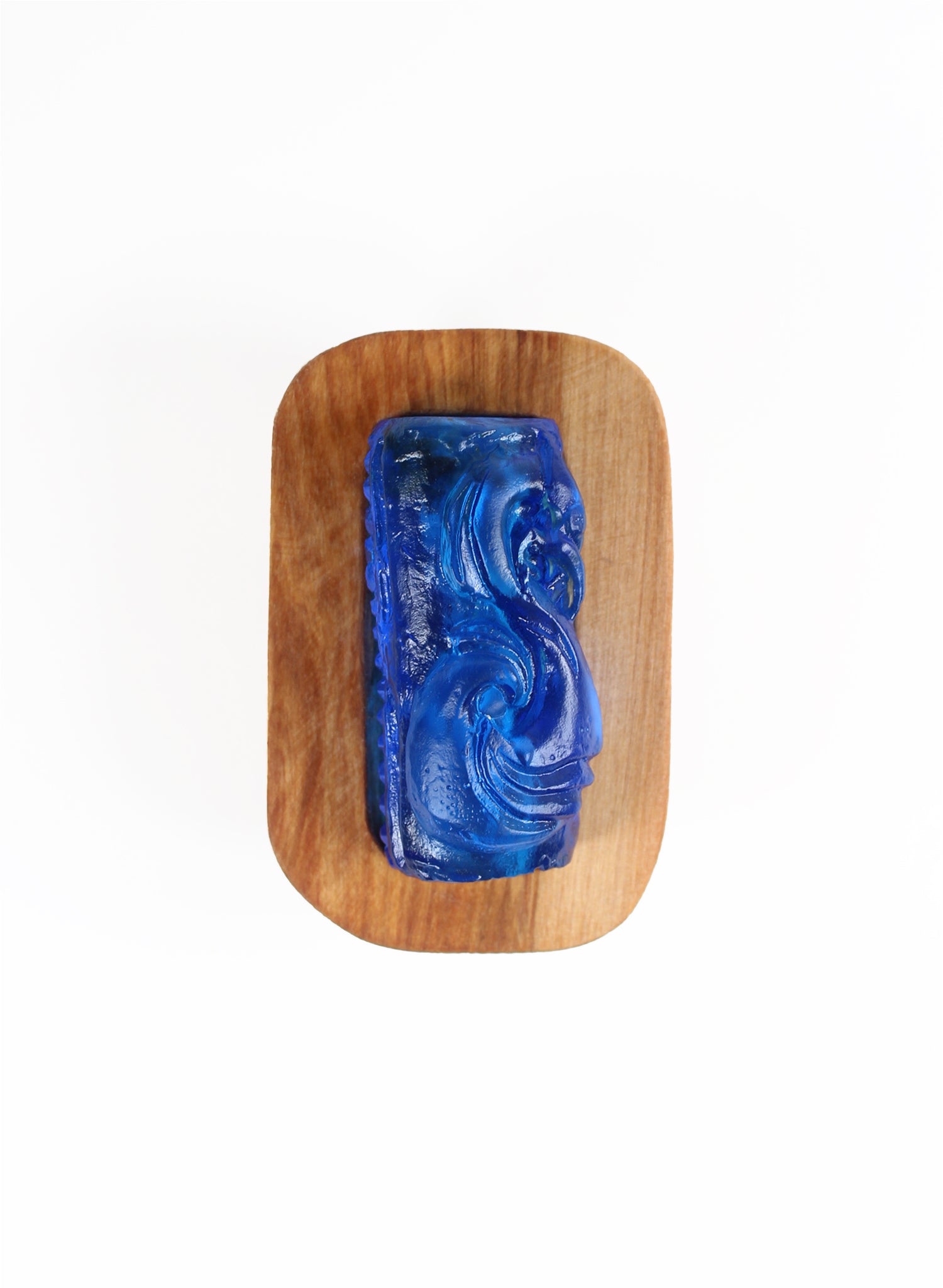 Blue Glass Koauau + Waka Huia