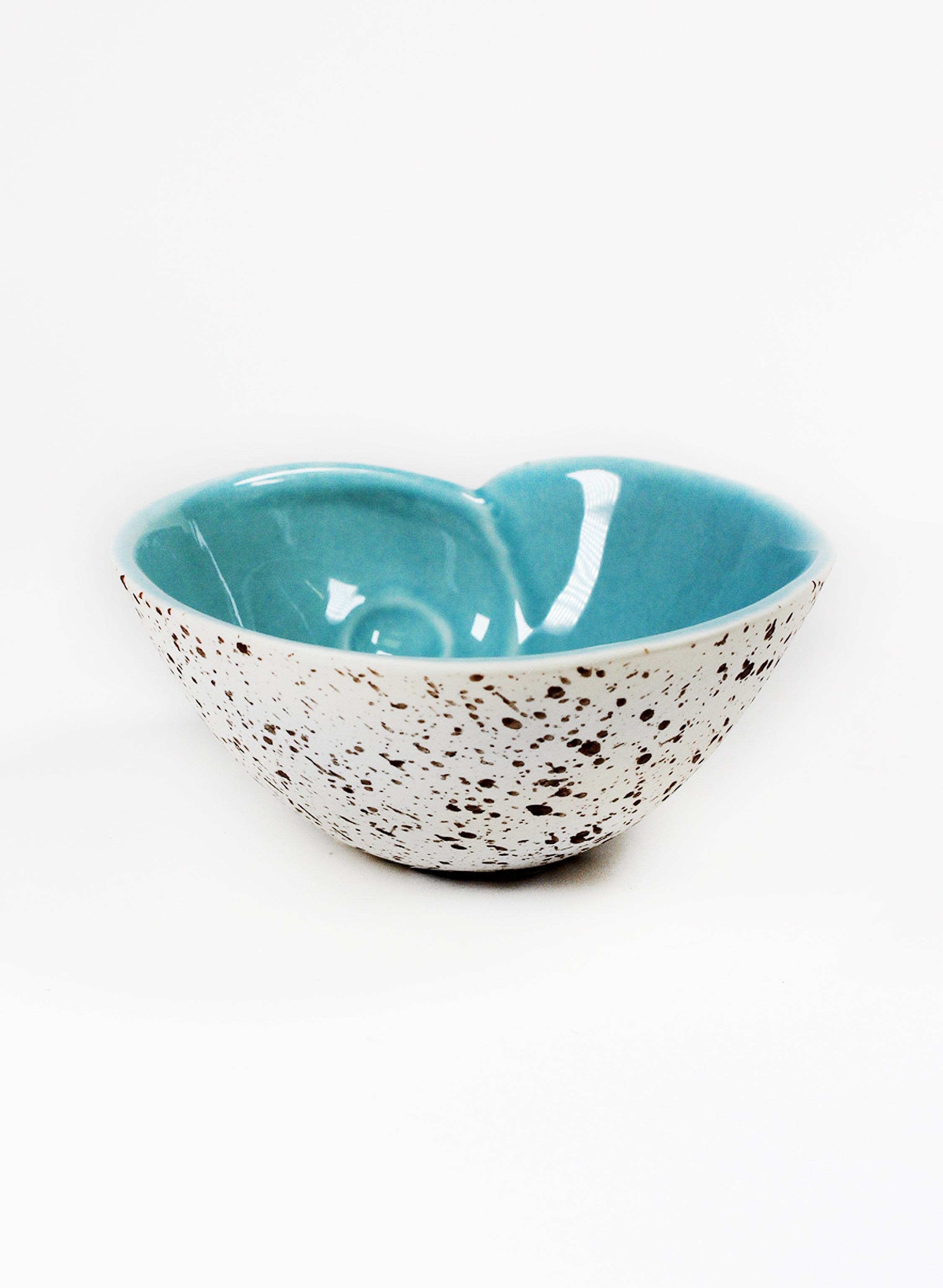 Small Koru Bowl - Aqua