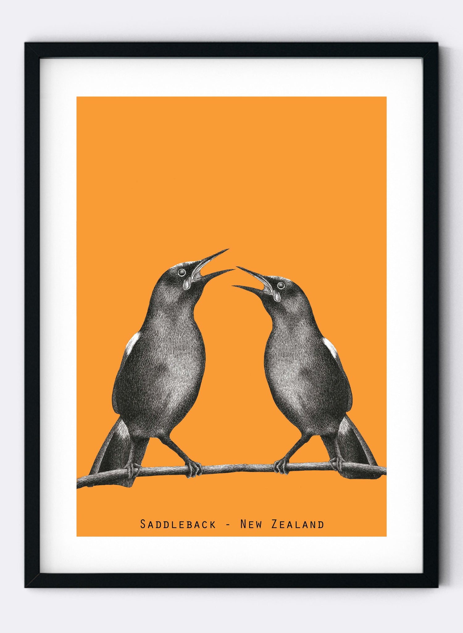 Saddleback (Orange) - Digital Print