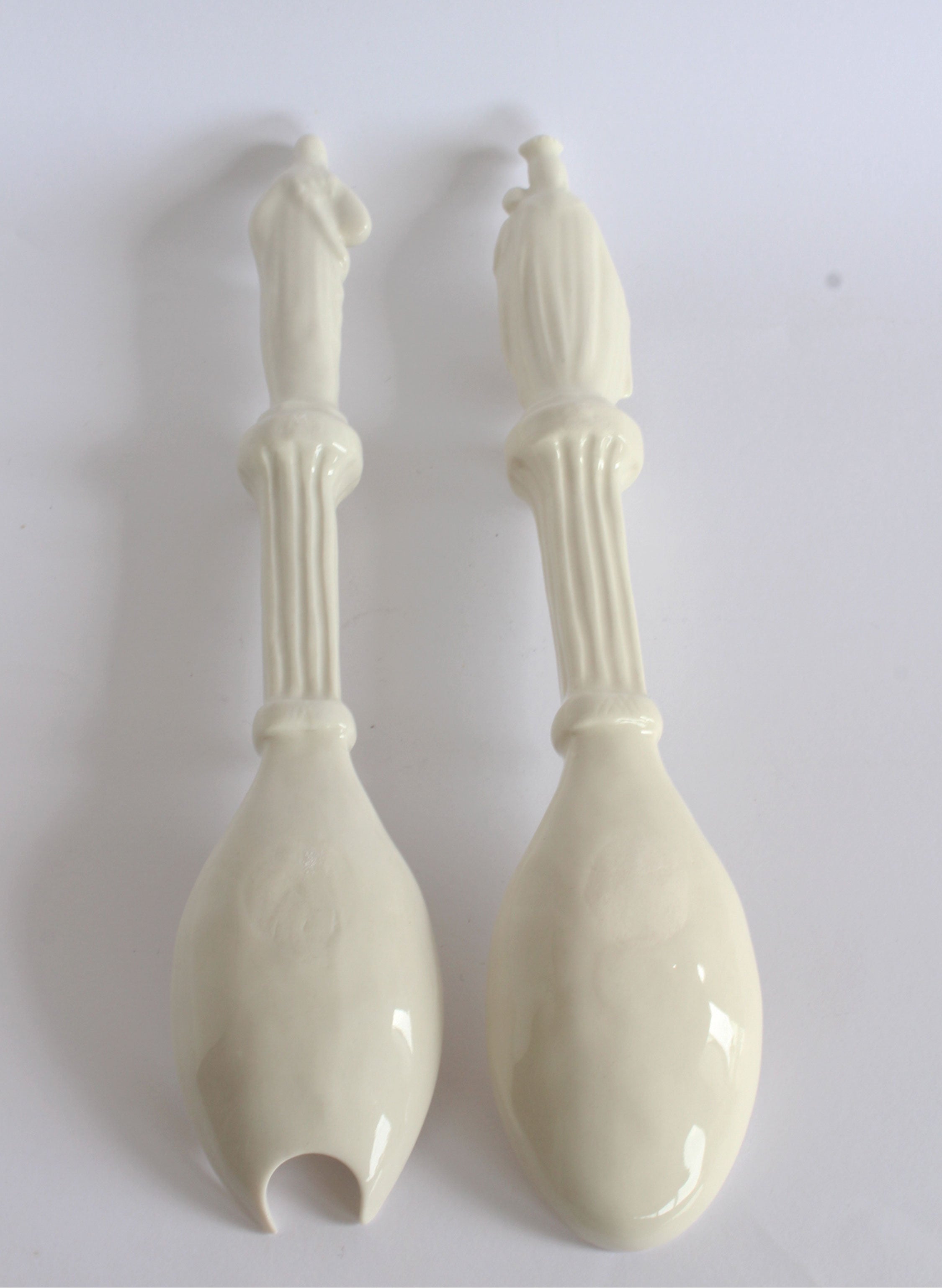 Religious Iconographic Salad Servers